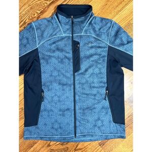 The North Face Jacket Men's‎ XL Blue Canyonlands Tech Fleece Full Zip Hiking